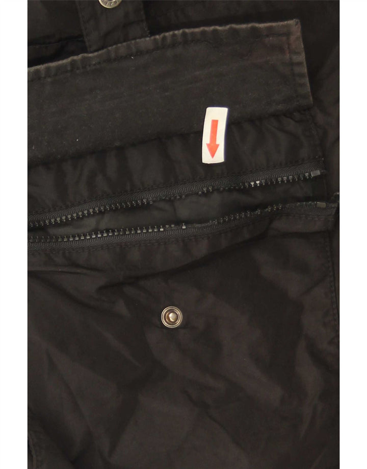 Marella polstret jakke til kvinder UK 12 Medium Sort Polyamid