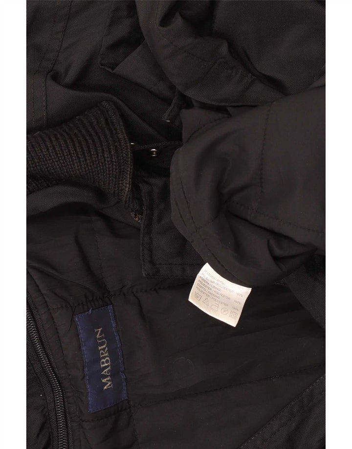 Mabrun Herre Utility Jacket UK 42 XL Sort Polyester