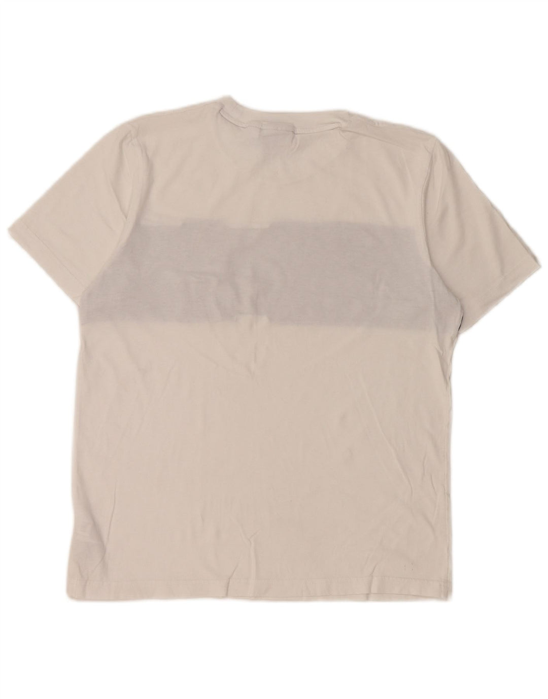 Adidas Herre T-Shirt Top Lille hvid Colourblock Bomuld