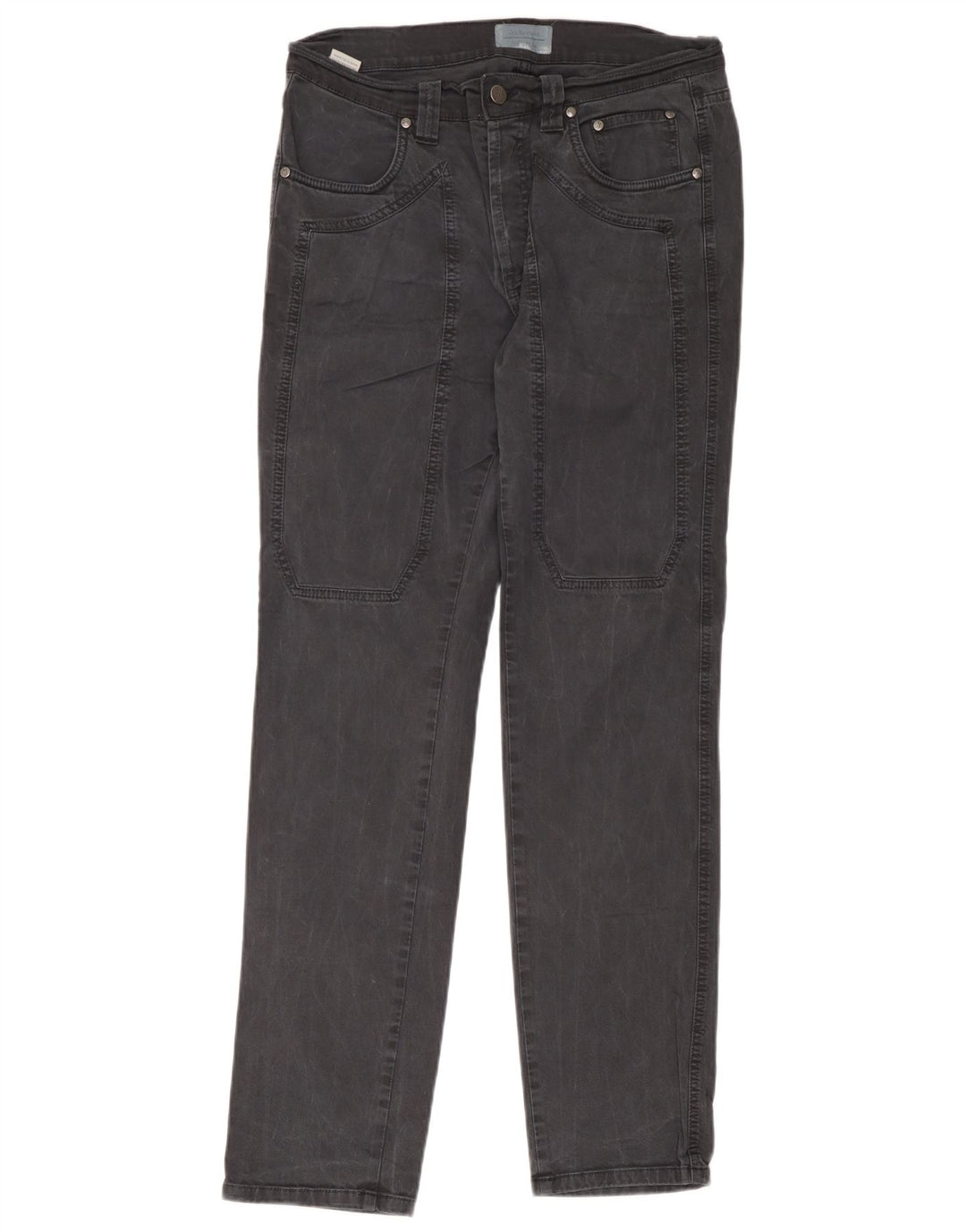Jeckerson Straight Jeans til mænd W34 L33 Grå bomuld