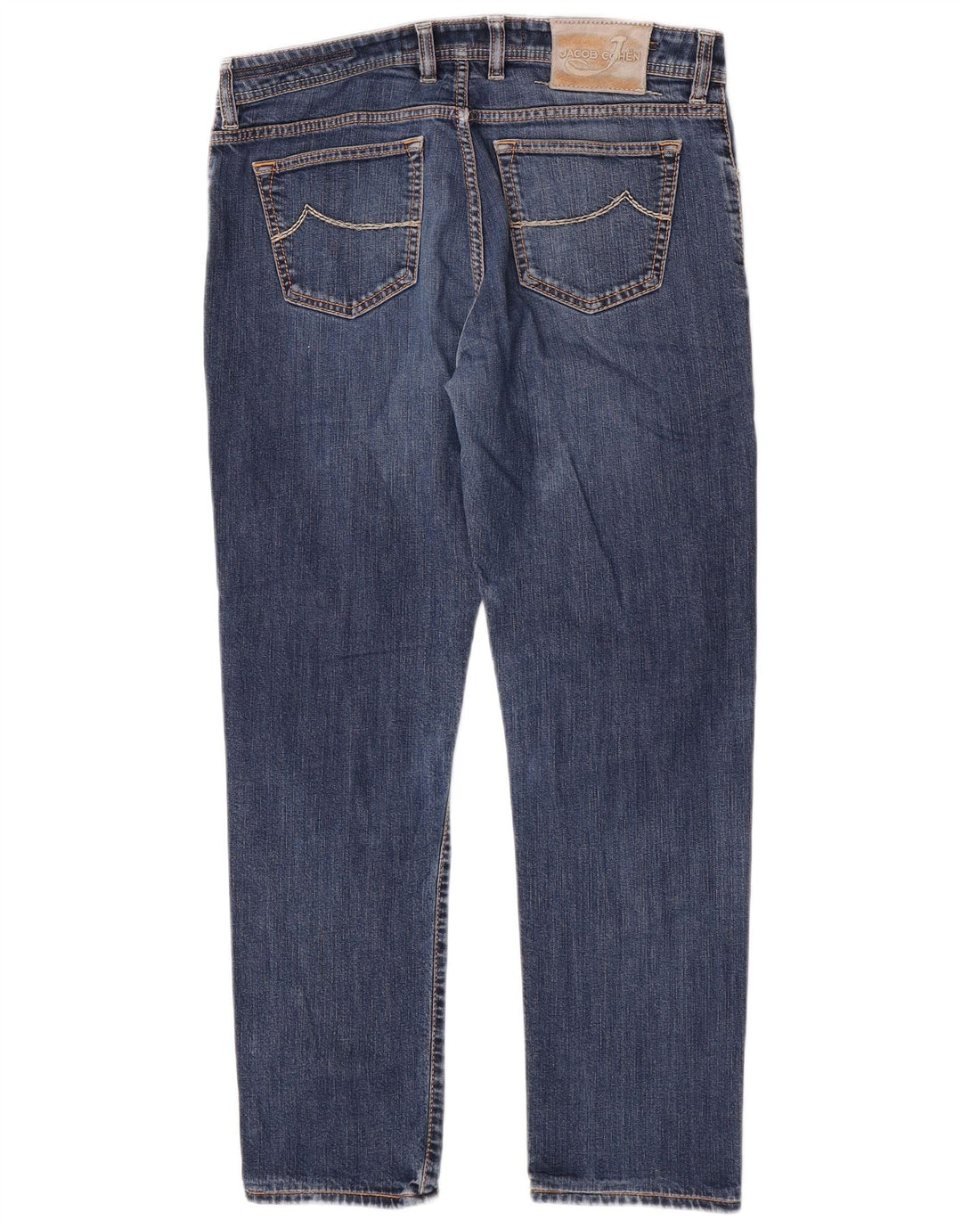 Jacob Cohen Herre Håndlavede Slim Jeans W35 L29 Blå Bomuld