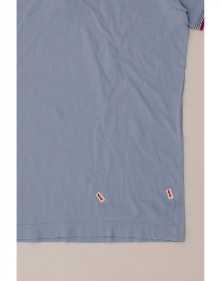 AUSTRALIAN L'ALPINA Mens Polo Shirt IT 48 Medium Blue Vintage AUSTRALIAN L'ALPINA and Second-Hand AUSTRALIAN L'ALPINA from Messina Hembry 
