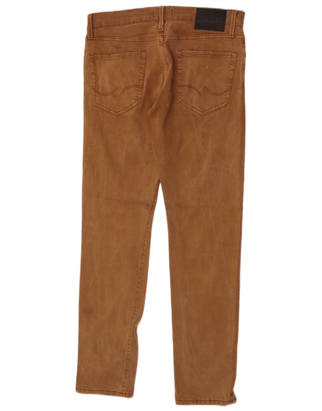 Jack & Jones Herre GLENN Slim Jeans W31 L32 Brun Bomuld