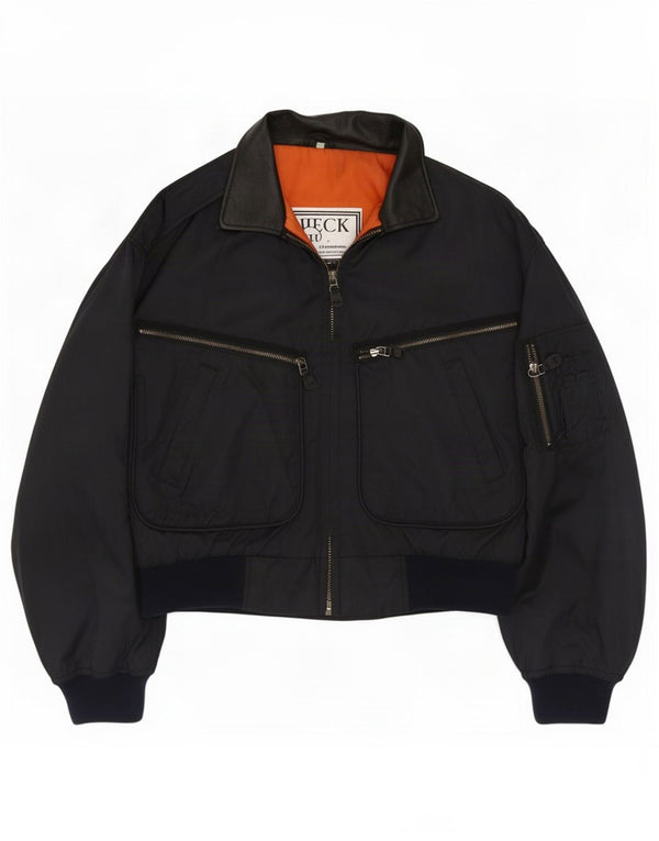 Gerard Womens Bomber Jacket UK 18 XL Navy Blue Nylon