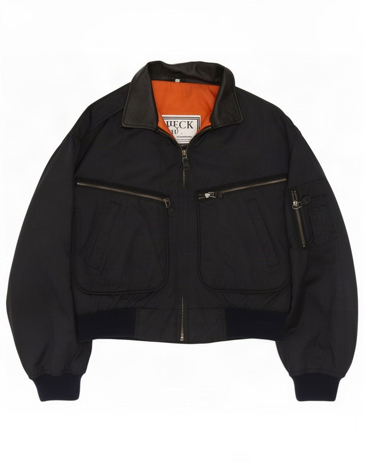 Gerard Womens Bomber Jacket UK 18 XL Navy Blue Nylon