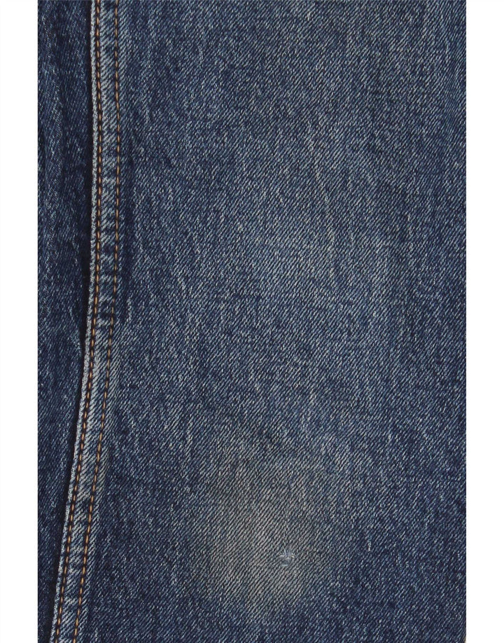 Zara Dame Slim Jeans EU 34 XS W24 L28 Marineblå