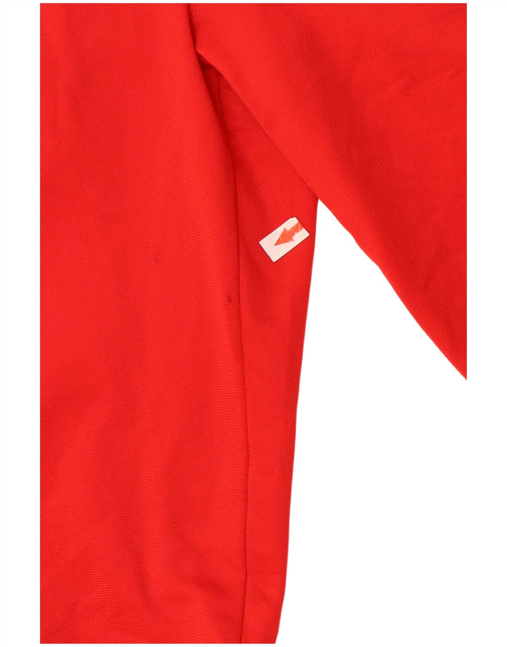 Kappa Herre grafiske sportsshorts Small Red Colourblock Polyester