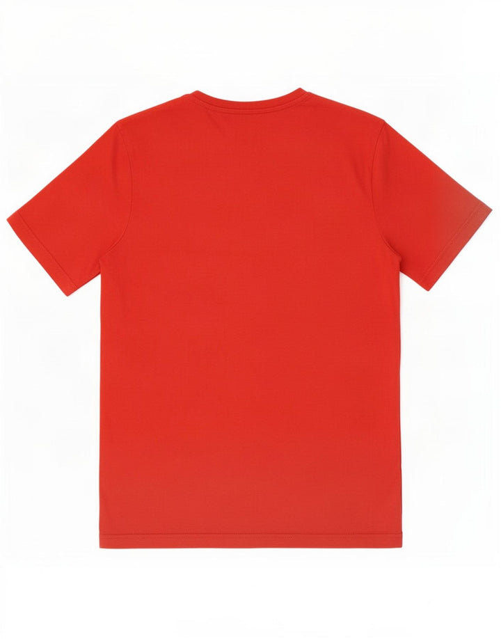 Puma Herre grafisk T-shirt Top Medium Rød Bomuld