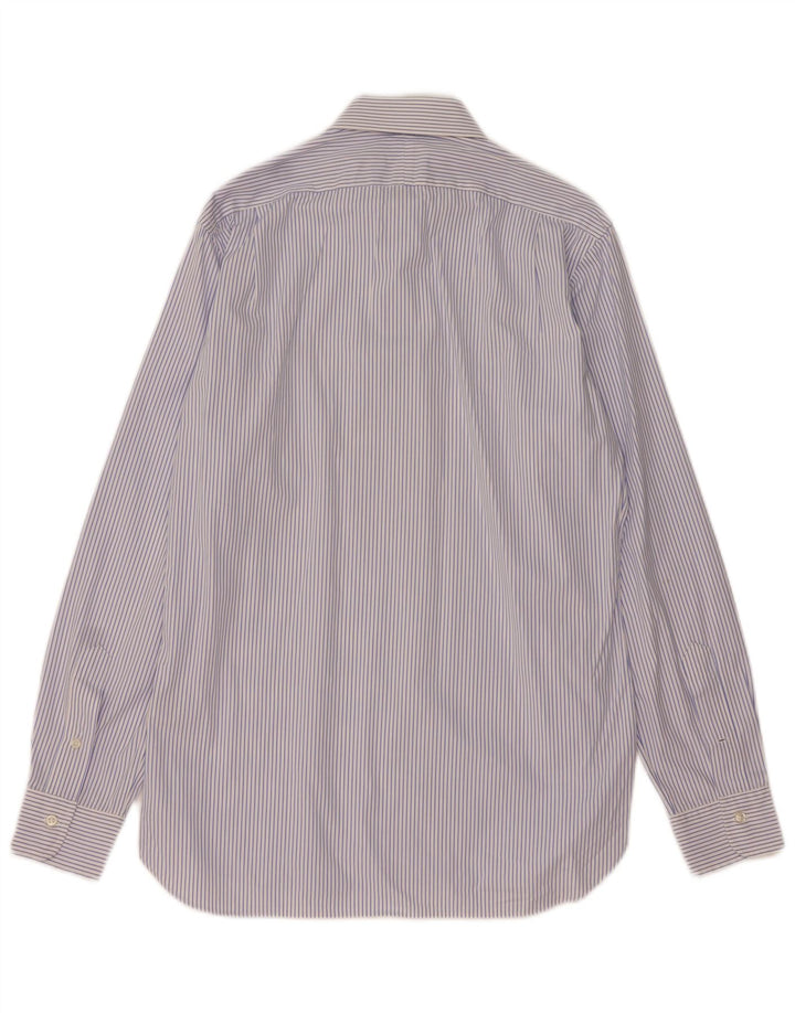 Polo Ralph Lauren herreskjorte str. 15 Medium blå stribet bomuld