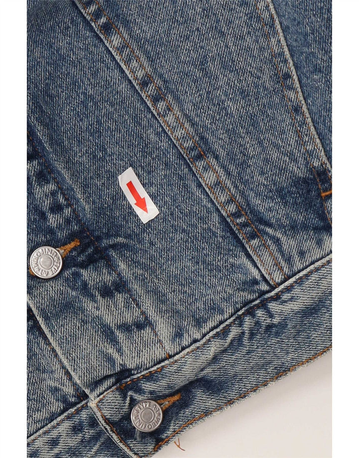 Uniform Herre denimjakke UK 38 Medium Blue Cotton