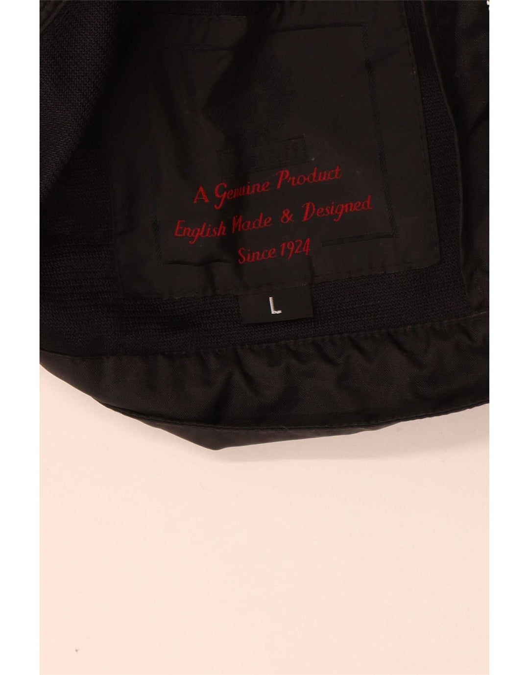 Belstaff Racerjakke til mænd UK 40 Large Black Colourblock