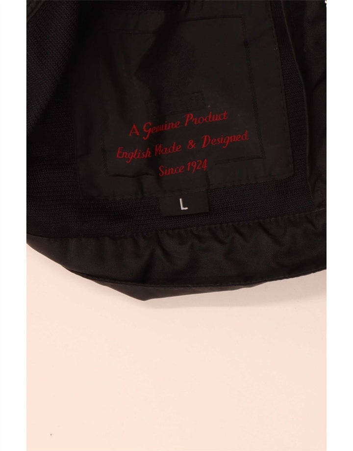 Belstaff Racerjakke til mænd UK 40 Large Black Colourblock