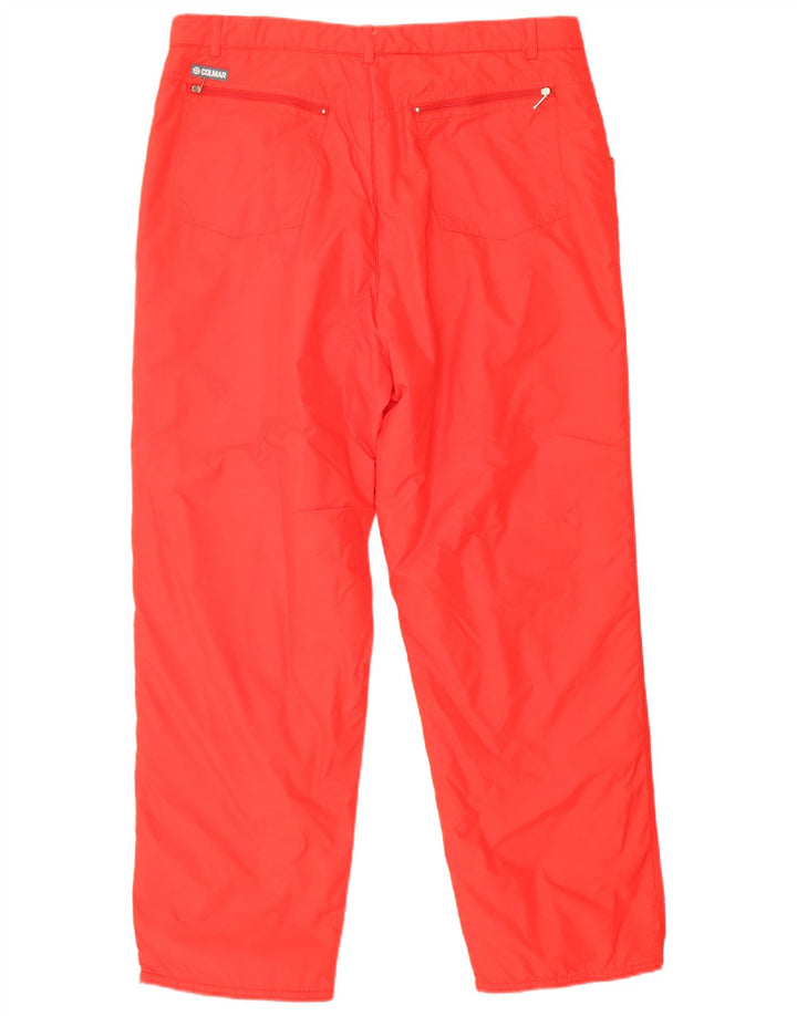 Colmar Herre Lige Windbreaker Bukser IT 54 Large W34 L29 Rød Polyamid