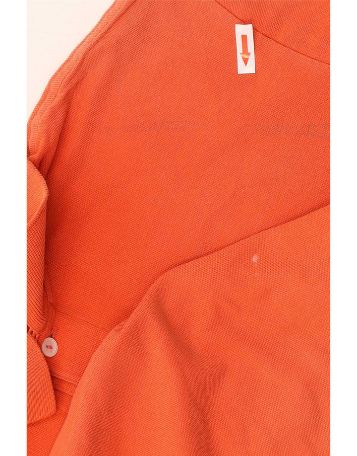 Lacoste herre poloskjorte str. 6 XL Orange bomuld