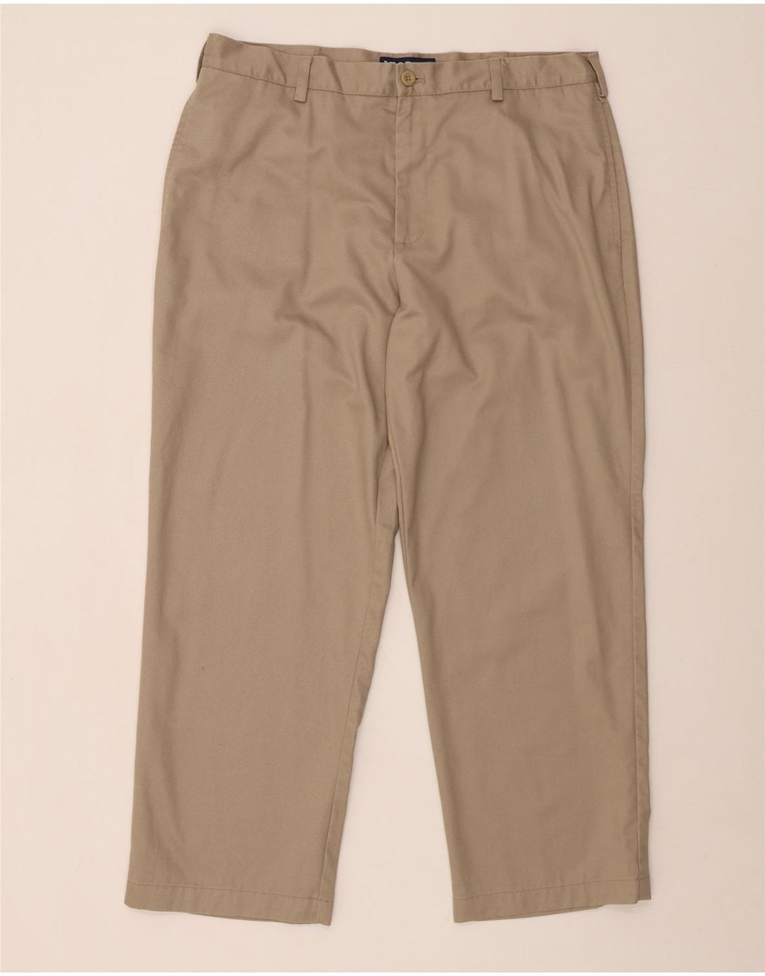 IZOD Herre Classic Fit Straight Chino Bukser W36 L29 Beige Bomuld