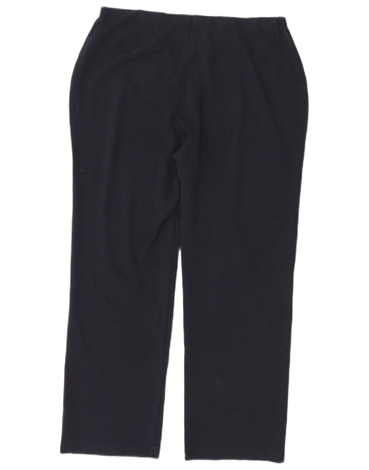 MARKS & SPENCER Dame fritidsbukser UK 14 Medium W30 L27 Marineblå