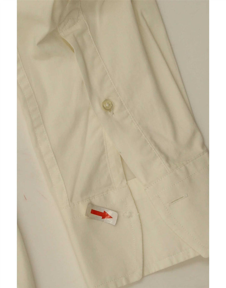 La Martina Herre Grafisk Slim Fit Skjorte Stor Hvid