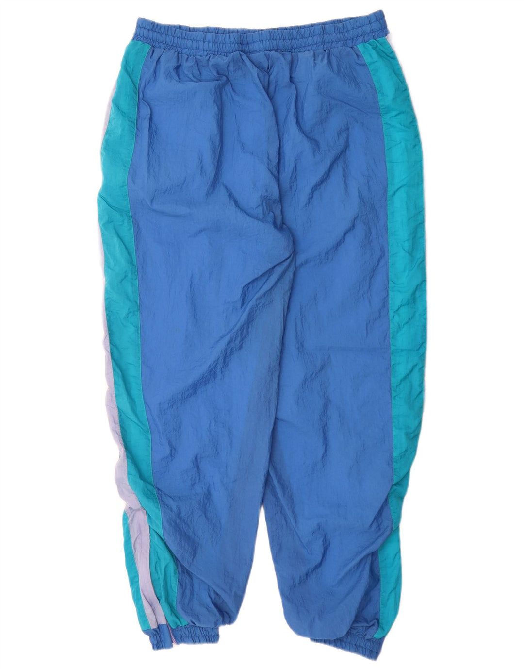 Vintage træningsdragt til mænd Joggers XL Blå Colourblock Polyamid