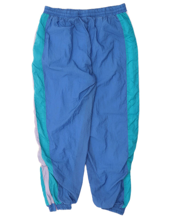 Vintage træningsdragt til mænd Joggers XL Blå Colourblock Polyamid