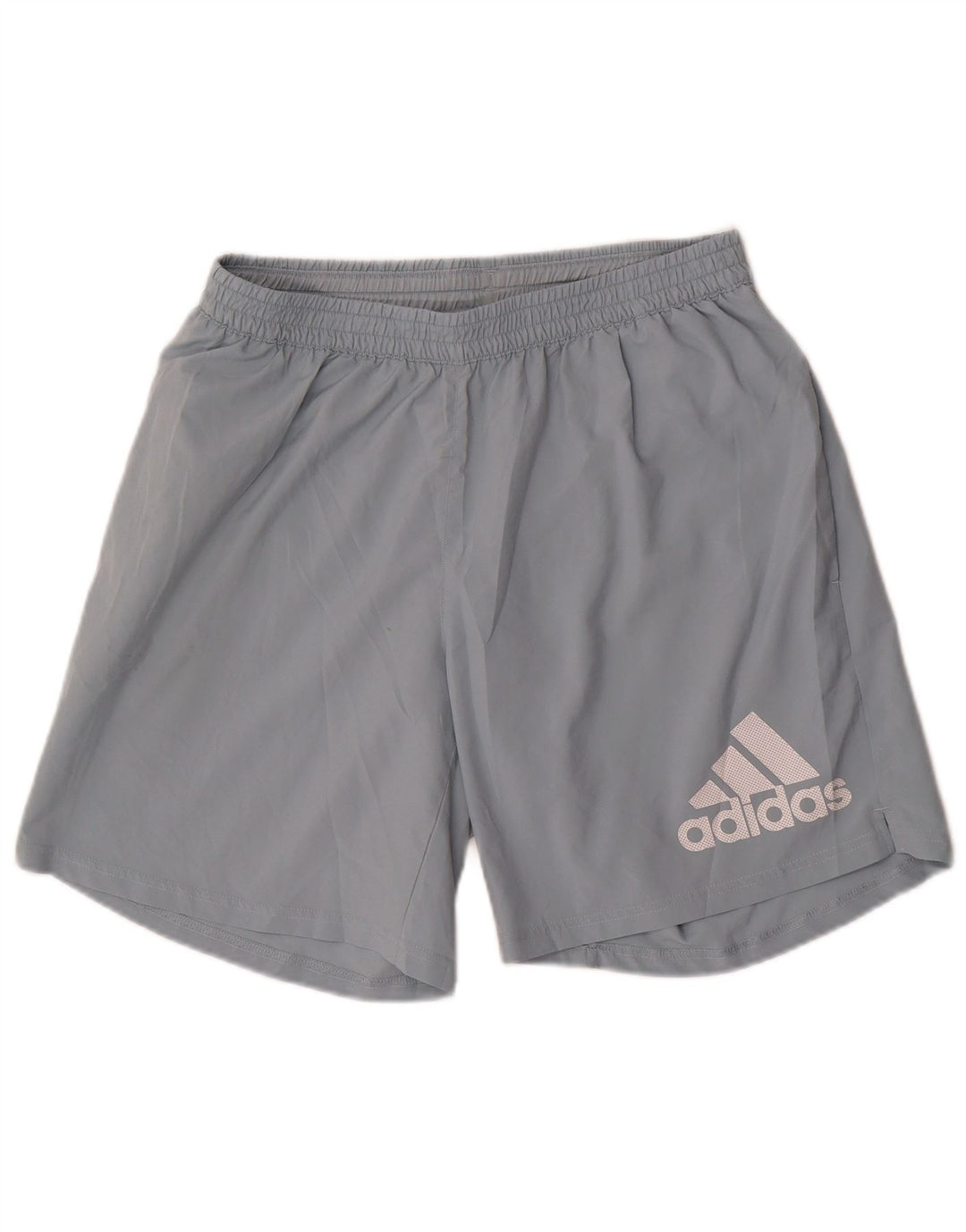 Adidas Herre grafiske sportsshorts store blå polyester