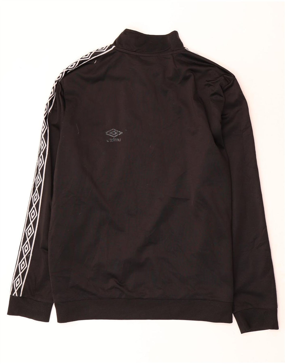 Umbro Herre Grafisk Pullover Træningsdragt Top 2XL Sort Geometrisk Polyester