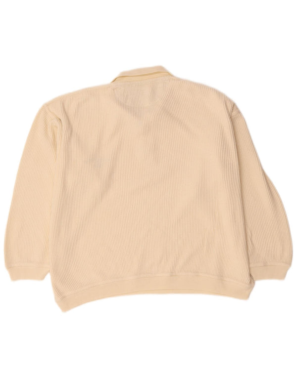 Cutty Sark Herre Yachting Polo Neck Jumper Sweater EU 50 Medium Off White