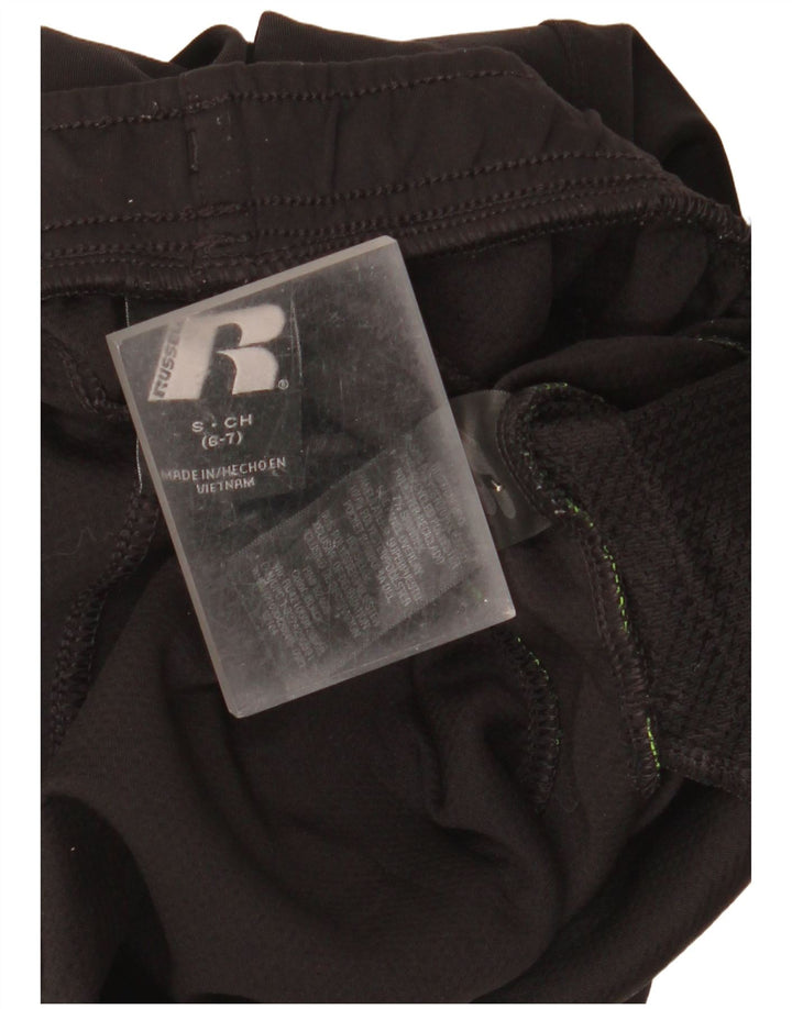 Russell Athletic Boys Dri-Power træningsdragt bukser 6-7 år Small Black