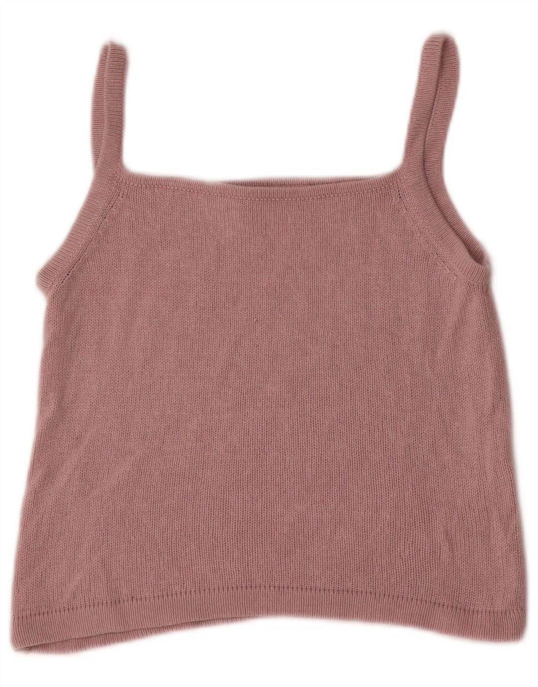 Marella Dame Crop Cami Top UK 12 Medium Pink Silke