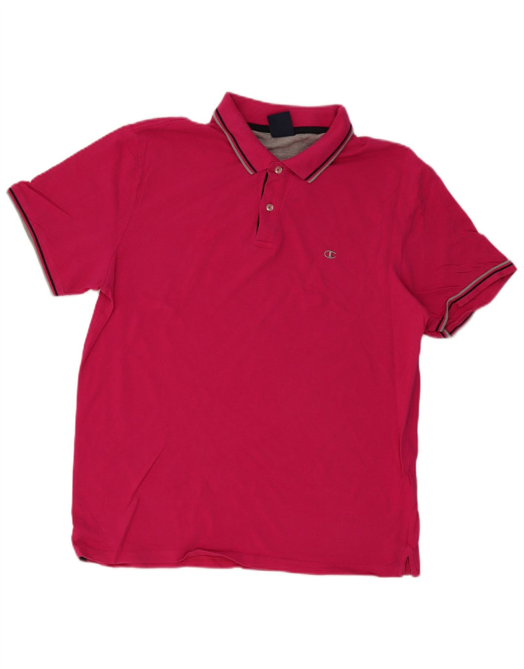 CHAMPION Polo shirt til mænd 2XL Pink Bomuld