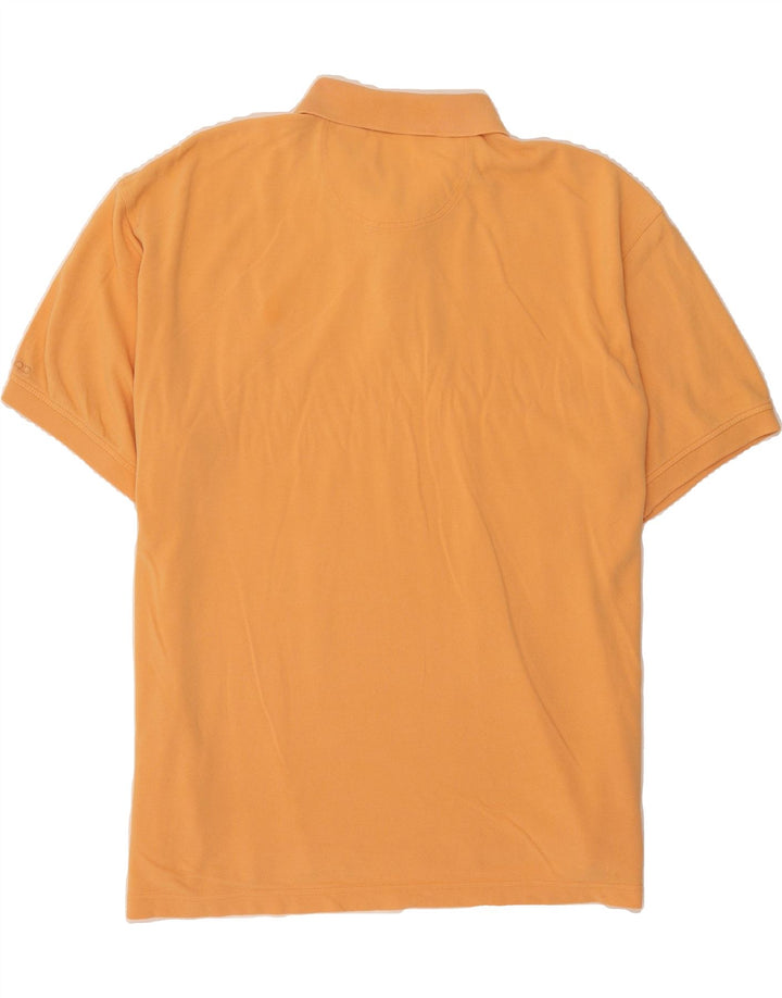 IZOD Mens Polo Shirt Large Yellow Cotton Vintage Izod and Second-Hand Izod from Messina Hembry 