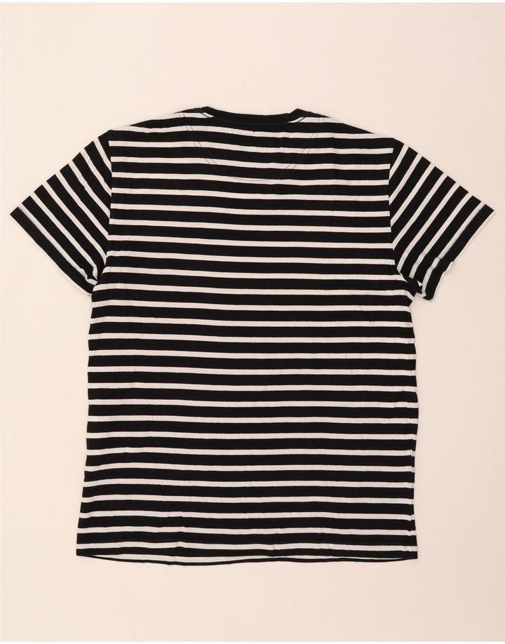 Levi's Herre T-shirt Top Stor sort stribet bomuld