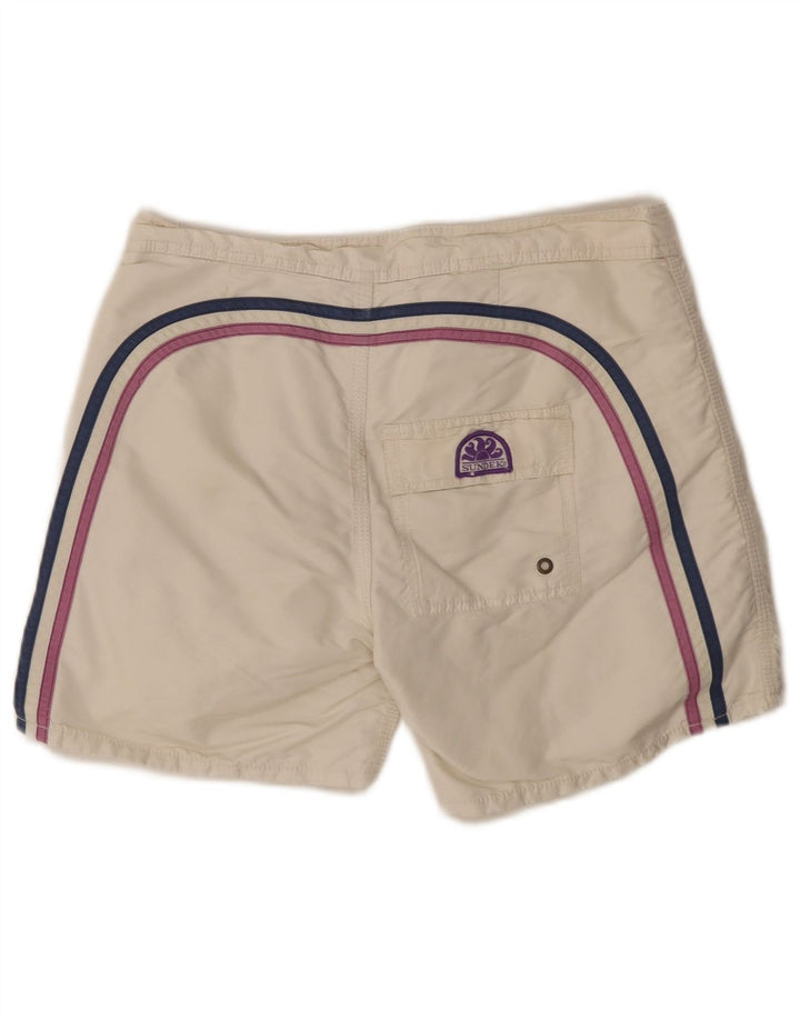 Sundek Herre badeshorts Medium White Colourblock