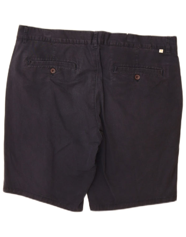 Farah Herre Chino Shorts W36 Large Navy Blue Bomuld