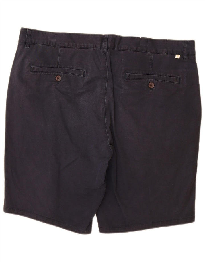 Farah Herre Chino Shorts W36 Large Navy Blue Bomuld