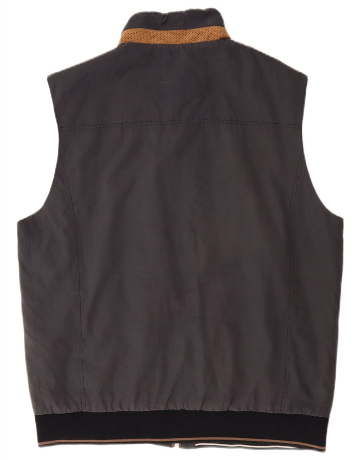 Paul & Shark Herre Gilet UK 42 XL Grå farveblok