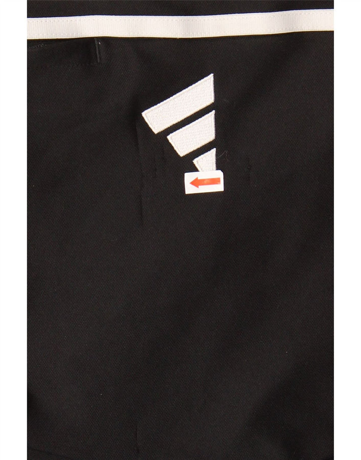 ADIDAS Boys Aeroready Tracksuit Trousers 13-14 Years  Black Polyester
