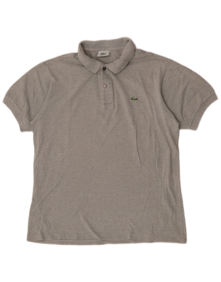 Lacoste herre poloskjorte str. 4 Medium grå bomuld