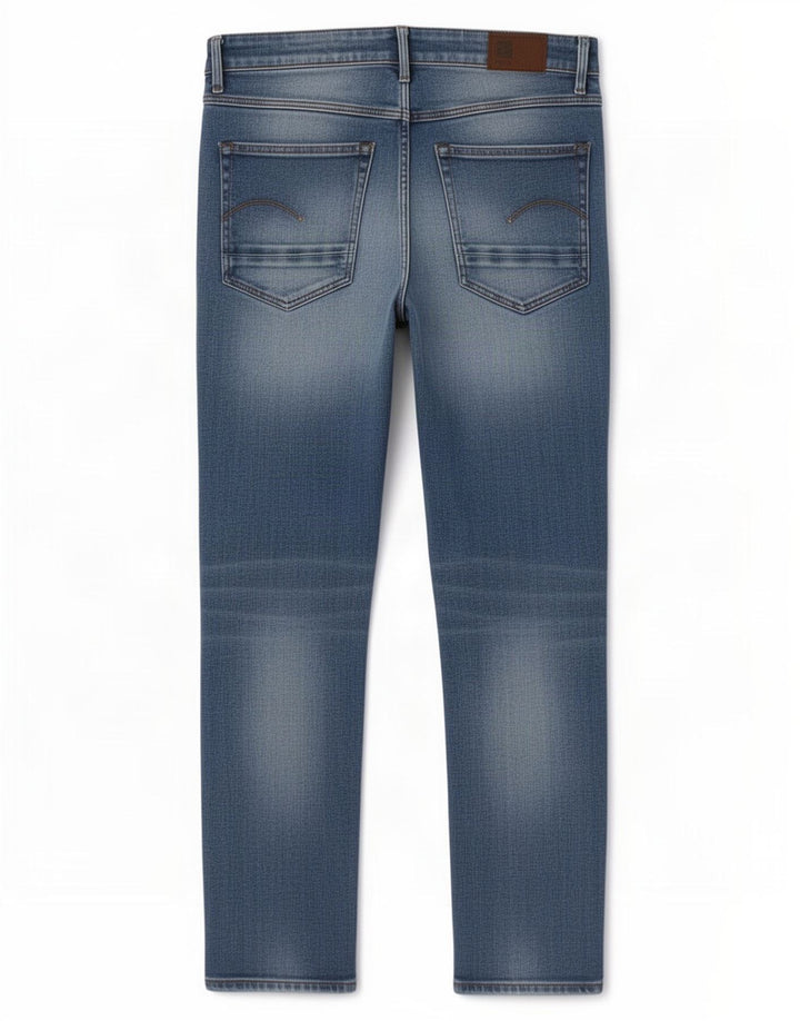 G-Star Dame Kate Straight Jeans W26 L26 Blå Bomuld