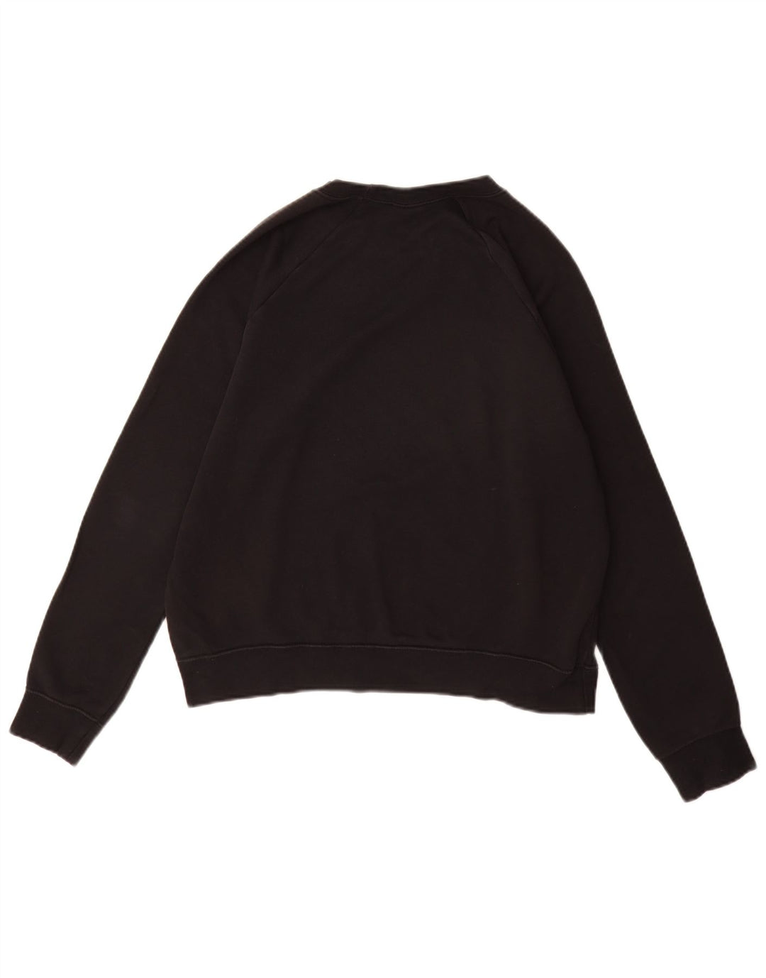 NIKE Sweatshirt Jumper UK 14 Medium Sort Bomuld