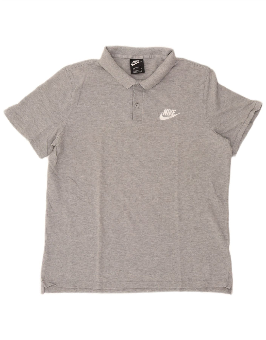Nike Polo Shirt til mænd XL Grå Flecked