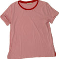 OASIS Womens T-Shirt Top UK 14 Medium Pink Cotton Vintage Oasis and Second-Hand Oasis from Messina Hembry 