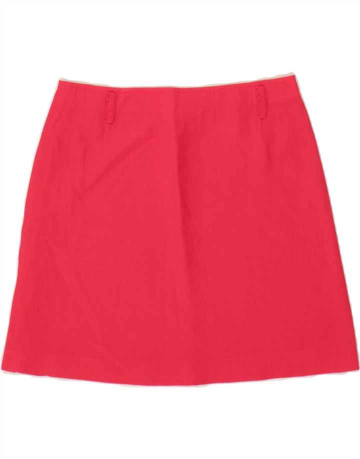 SPORTMAX Womens Wrap Skirt UK 14 Medium W28 Pink Acetate Vintage Sportmax and Second-Hand Sportmax from Messina Hembry 
