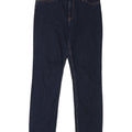 Lee Dame Marion Straight Jeans W32 L33 Marineblå Bomuld