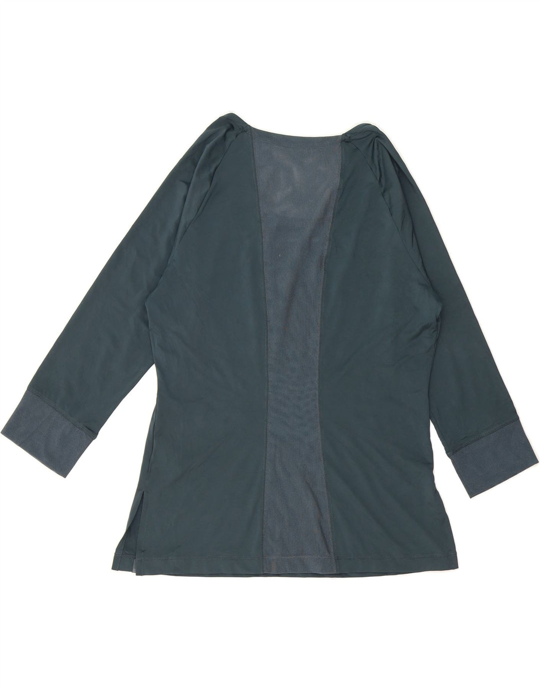 NIKE Womens Dri Fit Top Long Sleeve US 16/18 XL Navy Blue Polyester Vintage Nike and Second-Hand Nike from Messina Hembry 