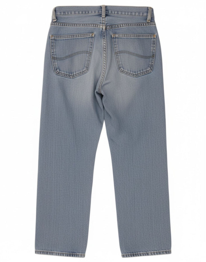 Lee Mens Seattle Straight Jeans W29 L24 Blå Bomuld