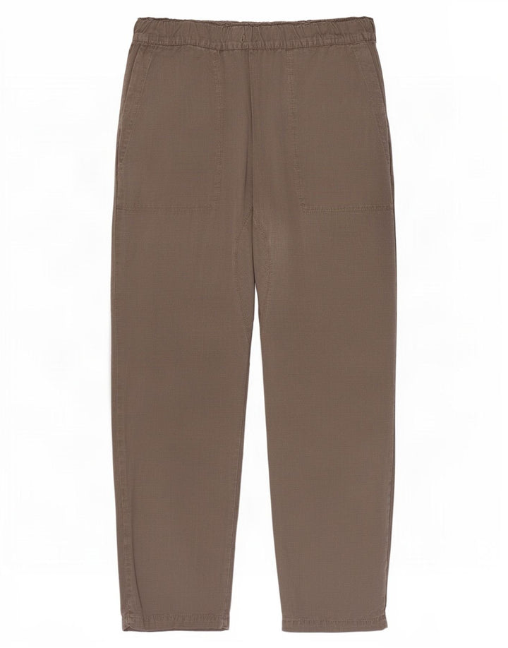 Zara Womens Tapered Cropped Trousers Medium W30 L24 Brun