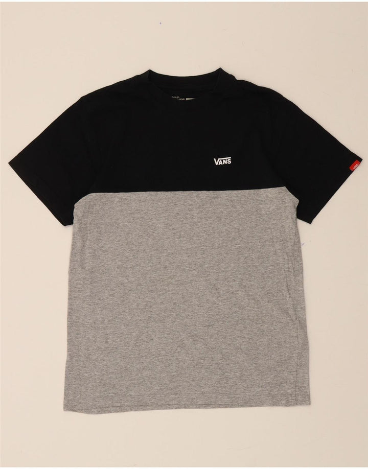 VANS Mens Classic T-Shirt Top Small Grey Cotton Vintage Vans and Second-Hand Vans from Messina Hembry 