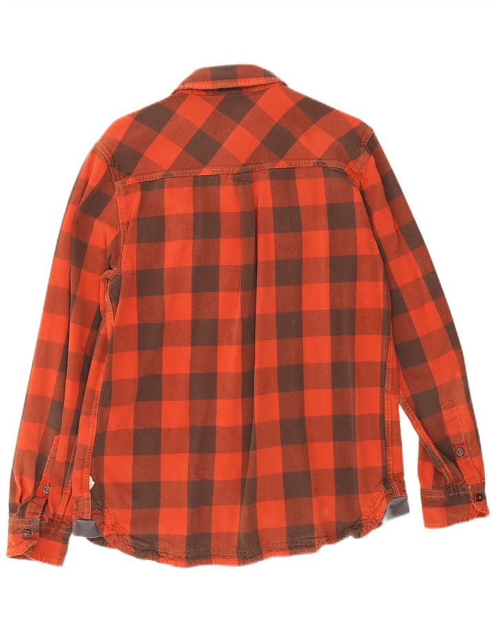 Rab Herre Flanelskjorte Medium Rød Gingham Bomuld