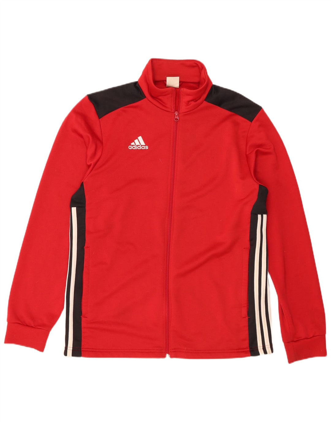 Adidas Træningsdragt til mænd Top jakke Stor Rød Colourblock Polyester