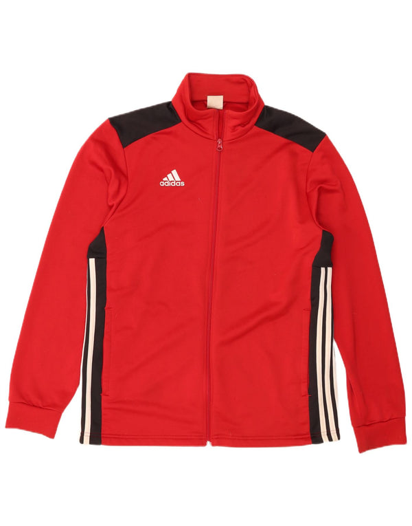 Adidas Træningsdragt til mænd Top jakke Stor Rød Colourblock Polyester
